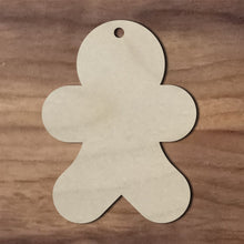Load image into Gallery viewer, Gingerbread Man Craft Blank