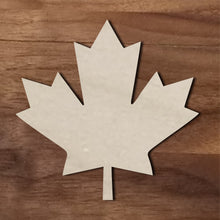 Load image into Gallery viewer, Maple Leaf #3/3"-12"
