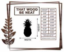 Load image into Gallery viewer, Pineapple with hole/3"-12"