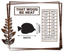 Load image into Gallery viewer, Fish #1/3"-12"