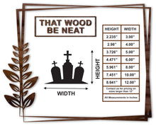 Load image into Gallery viewer, Tombstone #3/3"-12"