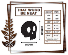 Load image into Gallery viewer, Skull/3"-12"