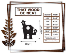 Load image into Gallery viewer, Haunted House #1/4"-12"