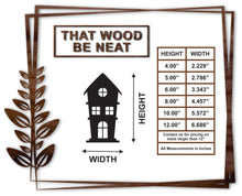 Load image into Gallery viewer, Haunted House #2/4"-12"