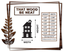 Load image into Gallery viewer, Haunted House #3/4"-12"