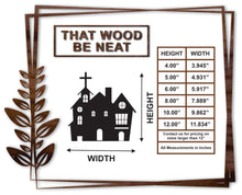 Load image into Gallery viewer, Haunted House #4/4"-12"