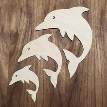 Load image into Gallery viewer, Dolphin #1/2"-12"