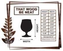 Load image into Gallery viewer, Brandy Glass Craft Blank