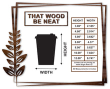 Load image into Gallery viewer, Coffee Cup/3"-12"