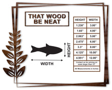 Load image into Gallery viewer, Fish #4/3"-12"
