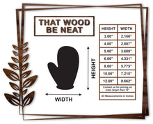Load image into Gallery viewer, Oven Mitt/3"-12"