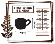 Load image into Gallery viewer, Coffee Mug/3"-12"