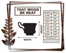 Load image into Gallery viewer, Tea Cup/3"-12"