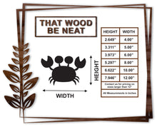 Load image into Gallery viewer, Crab #2/4"-12"