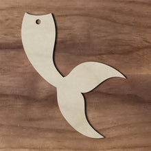 Load image into Gallery viewer, Mermaid Tail #1 with hole/3"-12"