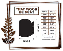 Load image into Gallery viewer, Toilet Paper/3"-12"