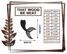 Load image into Gallery viewer, Mermaid Tail #2/3"-12"