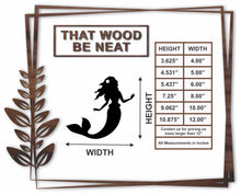 Load image into Gallery viewer, Mermaid with hole/4"-12"