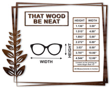 Load image into Gallery viewer, Glasses #3/3"-12"