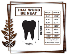 Load image into Gallery viewer, Tooth/3"-12"