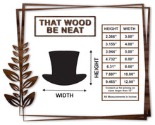 Load image into Gallery viewer, Top Hat/3"-12"