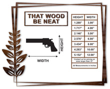 Load image into Gallery viewer, Handgun #1/3"-12"