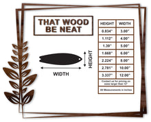 Load image into Gallery viewer, Surf Board with hole/3"-12"