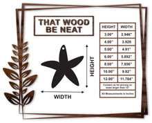 Load image into Gallery viewer, Starfish #2 with hole/3"-12"