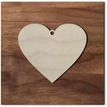 Load image into Gallery viewer, Heart with hole #2/3"-12"