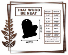 Load image into Gallery viewer, Mitten with hole/3"-12"