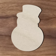 Load image into Gallery viewer, SnowmaN Craft Blank