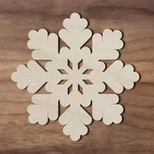 Load image into Gallery viewer, Snowflake Craft Blank