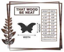 Load image into Gallery viewer, Butterfly with hole/3"-12"