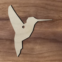 Load image into Gallery viewer, Humming Bird #1 with hole/3"-12"