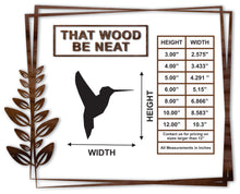 Load image into Gallery viewer, Humming Bird #1/3"-12"