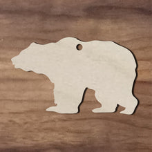 Load image into Gallery viewer, Bear #3 with hole/3"-12"