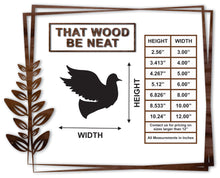 Load image into Gallery viewer, Dove #1/3"-12"