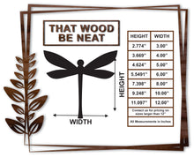 Load image into Gallery viewer, Dragonfly/3"-12"