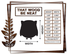 Load image into Gallery viewer, Owl #2/3"-12"