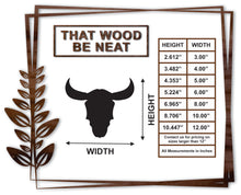 Load image into Gallery viewer, Cow Skull/3"-12"