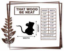 Load image into Gallery viewer, Mouse with hole/3"-12"
