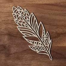 Load image into Gallery viewer, Mandala Feather #1/5"-12"
