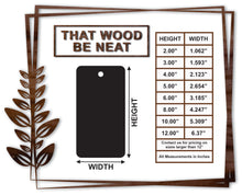Load image into Gallery viewer, Gift Tag - Basic #10/2"-12"