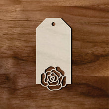 Load image into Gallery viewer, Gift Tag - Flower #15/3"-12"
