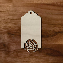 Load image into Gallery viewer, Gift Tag - Flower #3/3"-12"