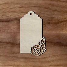Load image into Gallery viewer, Gift Tag - Flower #4/3"-12"