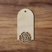 Load image into Gallery viewer, Gift Tag - Flower #7/3"-12"