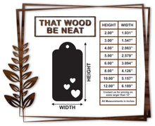 Load image into Gallery viewer, Gift Tag - Love #1/2"-12"