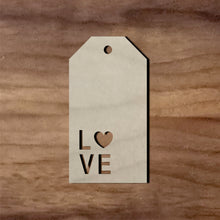 Load image into Gallery viewer, Gift Tag - Love #20/2"-12"