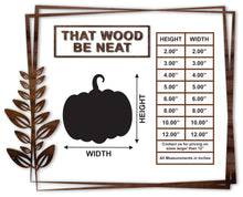 Load image into Gallery viewer, Pumpkin #3/2"-12"